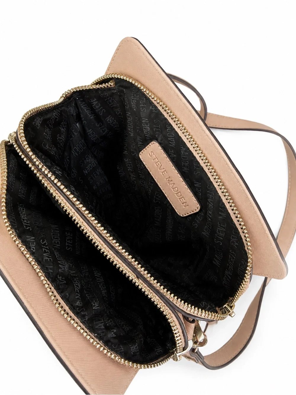 Steve Madden structured saffiano